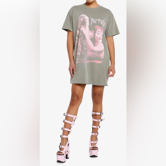 Melani Martinez Portals Graphic T-Shirt Dress - Picture 1 of 11